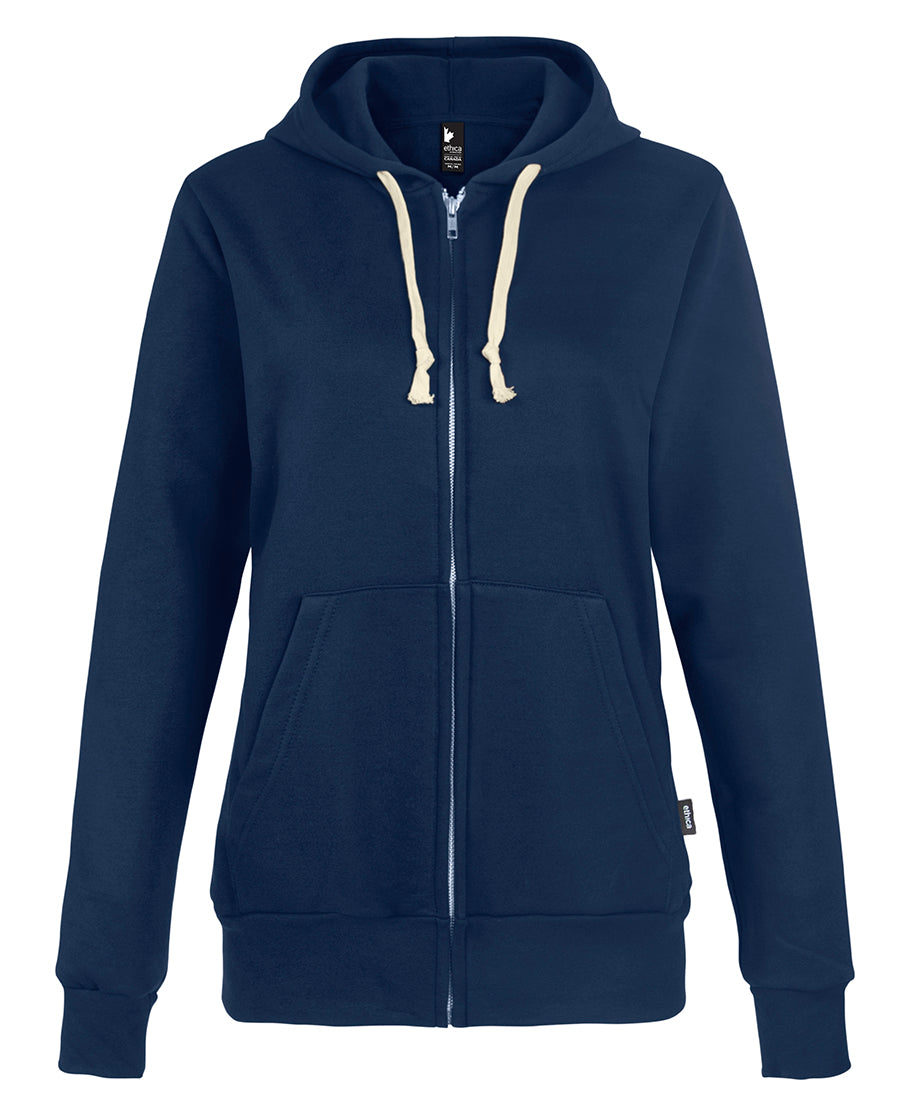Women's hooded full zip sweatshirt - Made in Canada