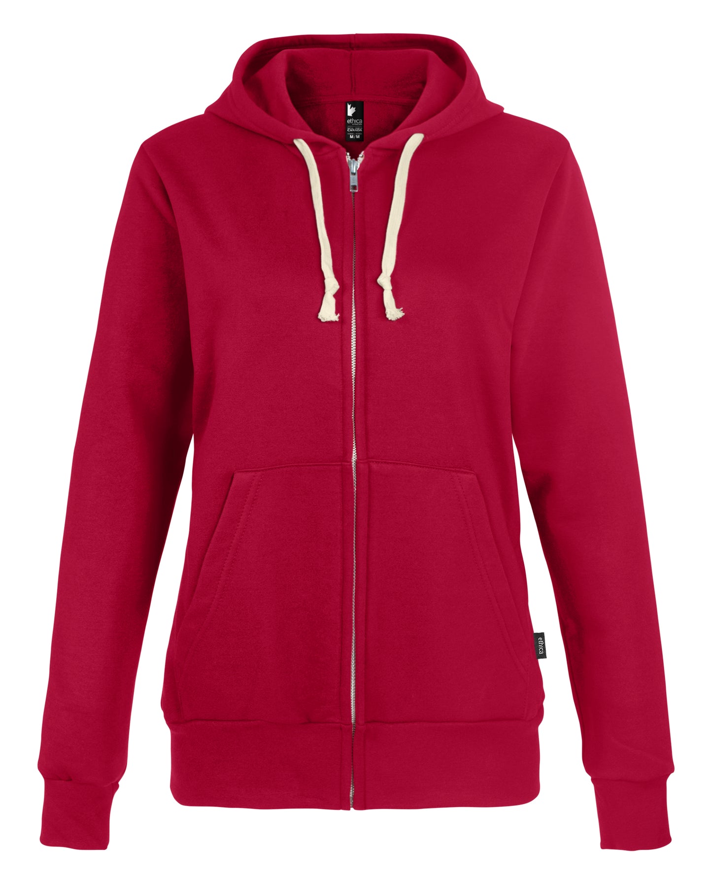 Women's hooded full zip sweatshirt - Made in Canada