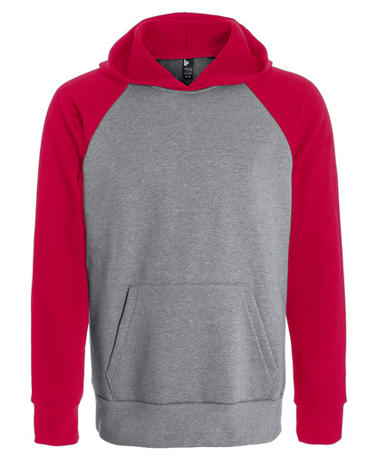Unisex hooded and raglan sleeve sweatshirt - Made in Canada
