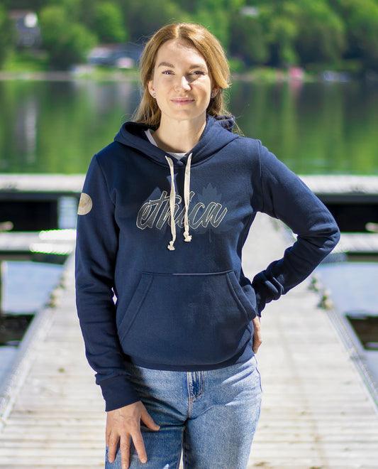 Women's hooded sweatshirt - Made in Canada