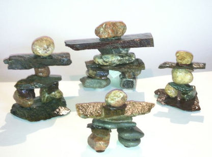 Natural Stone Inukshuk