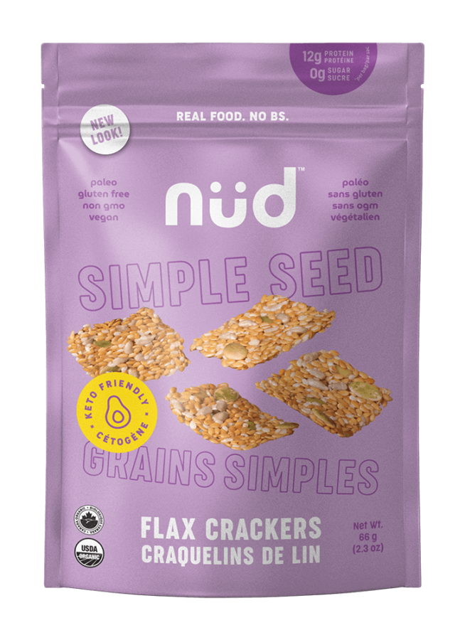 Keto Flax Crackers