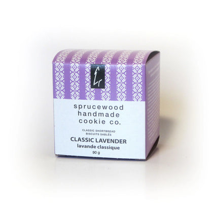 Shortbread Cookies - Lavender Mini Cubes