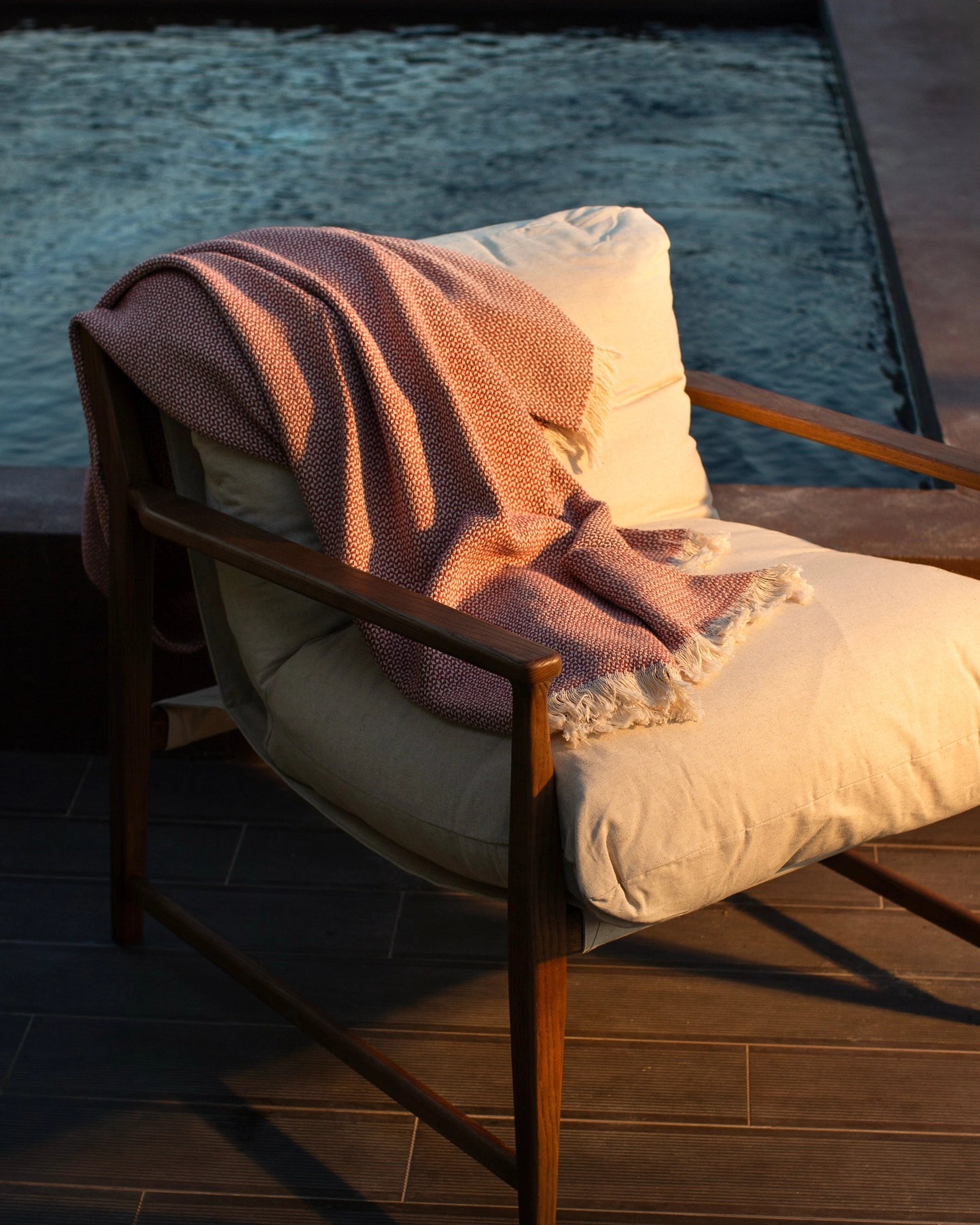 Stone Washed Cotton Throw Blanket