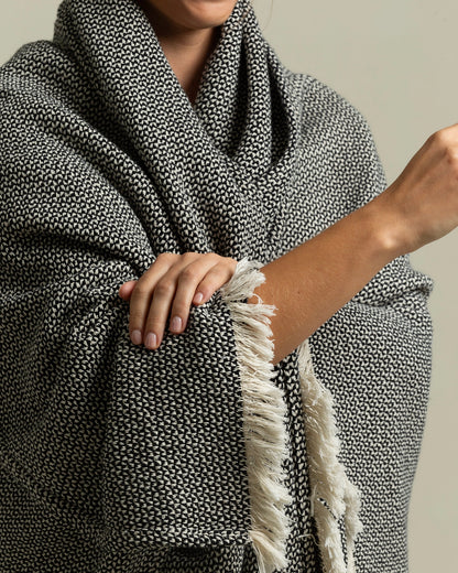 Stone Washed Cotton Throw Blanket