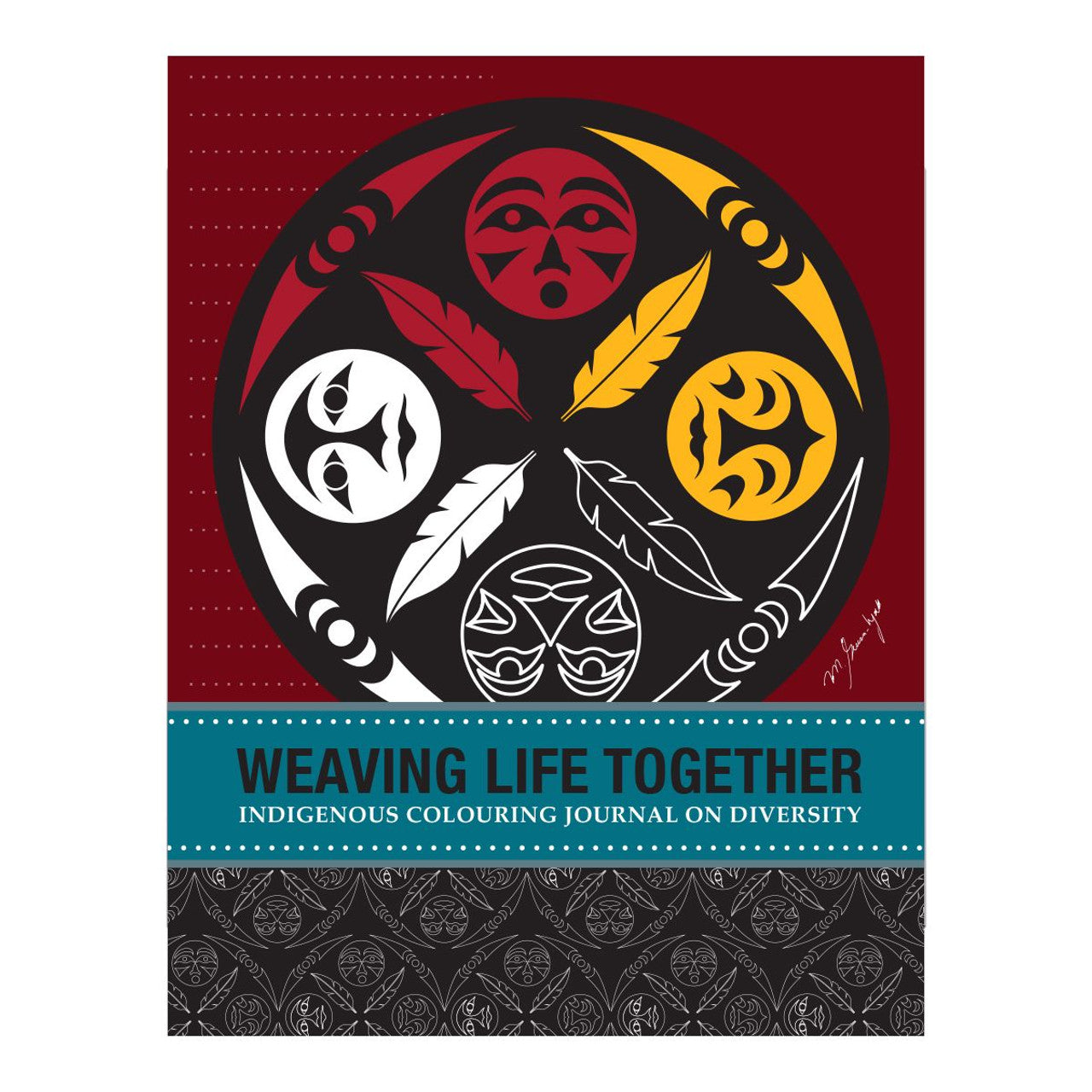 Weaving Life Together Indigenous Colouring Book