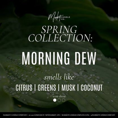 Brandable Hand-poured Candle - SPRING COLLECTION