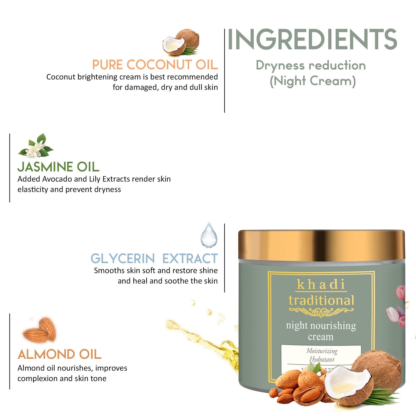 Khadi Traditional Night Nourishing Cream