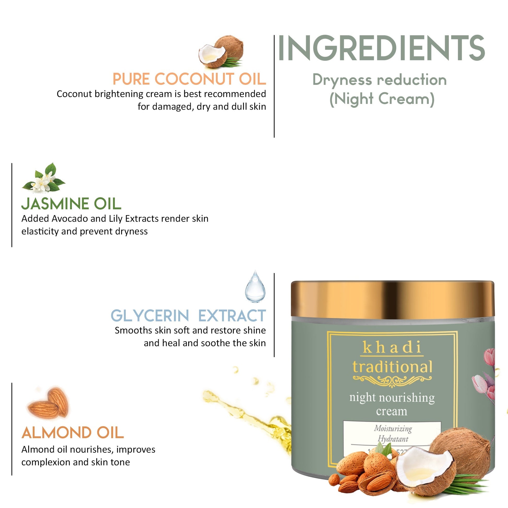 Khadi Traditional Night Nourishing Cream