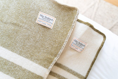All-Canadian Striped Throw Blanket