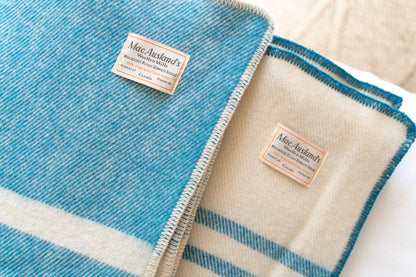 All-Canadian Striped Throw Blanket