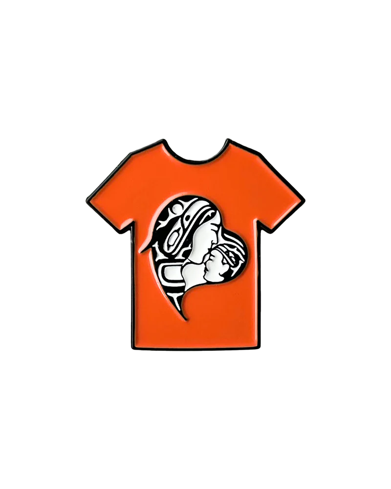 Enamel Orange Shirt Day Pin