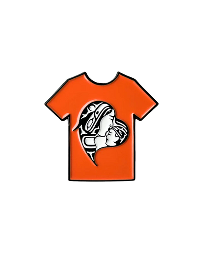 Enamel Orange Shirt Day Pin