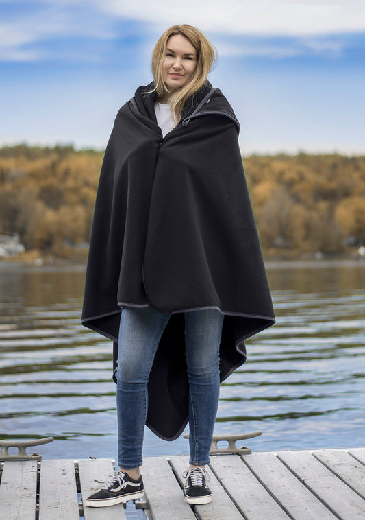 Polar fleece blanket * Made in Canada