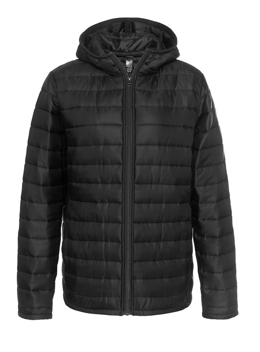 Hooded quilted jacket - women - Made in Canada