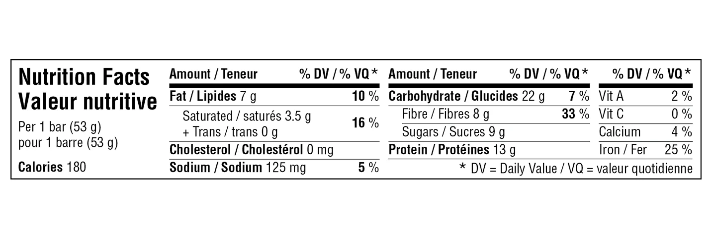 Chocolate Almond Coconut Protein Bar
