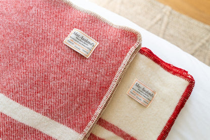 All-Canadian Striped Throw Blanket