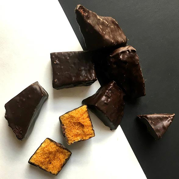 Salted Maple Sponge Toffee (Dark Chocolate)