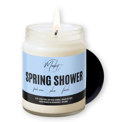 Brandable Hand-poured Candle - SPRING COLLECTION