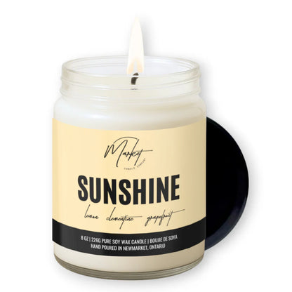 Brandable Hand-poured Candle - SPRING COLLECTION