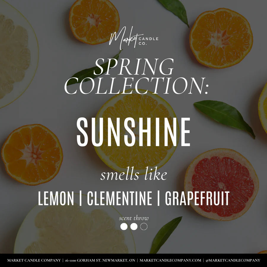 Brandable Hand-poured Candle - SPRING COLLECTION
