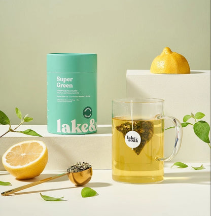 Superfood Tea Bag Canisters by Live & Oak