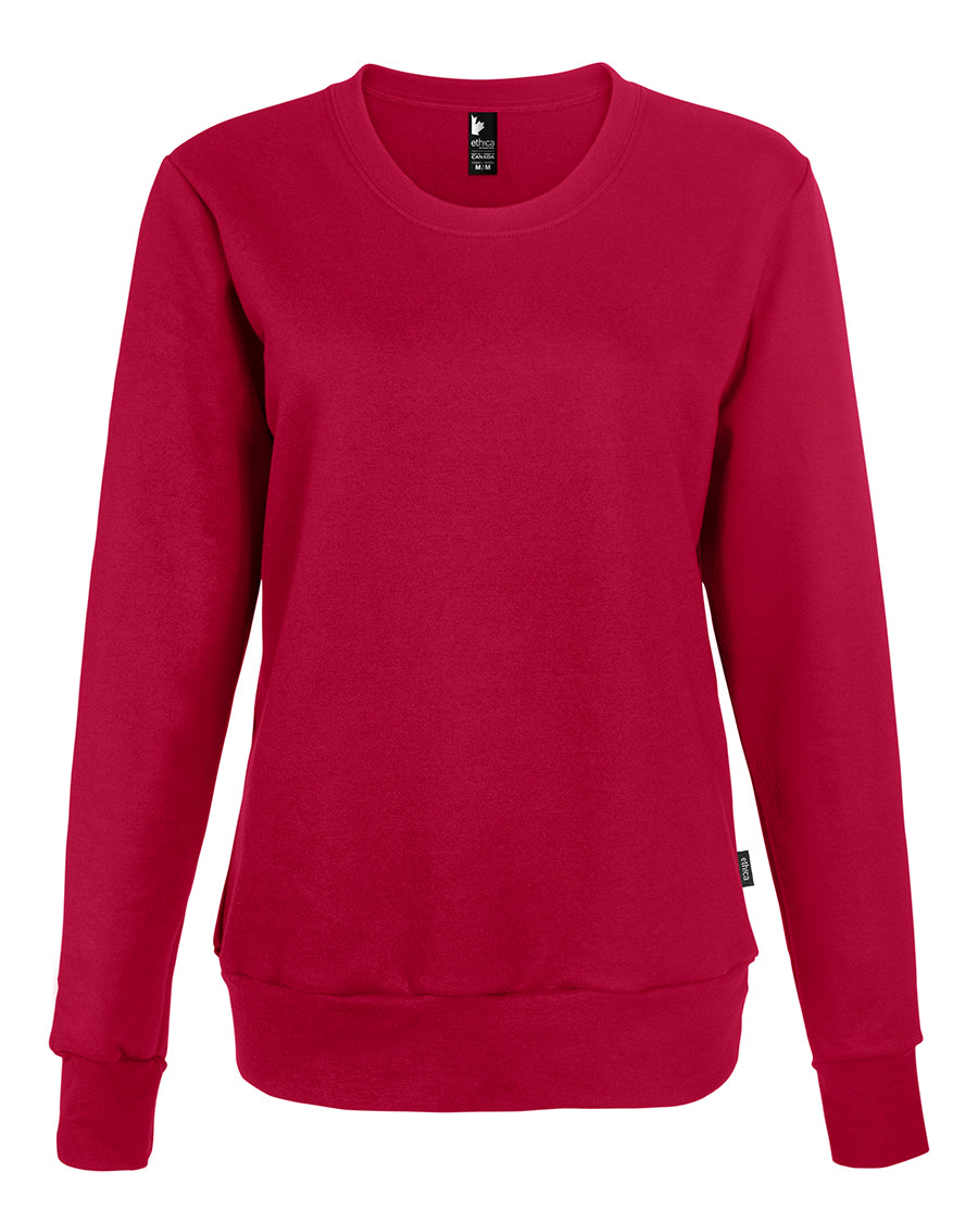Women's crewneck sweatshirt - Made in Canada