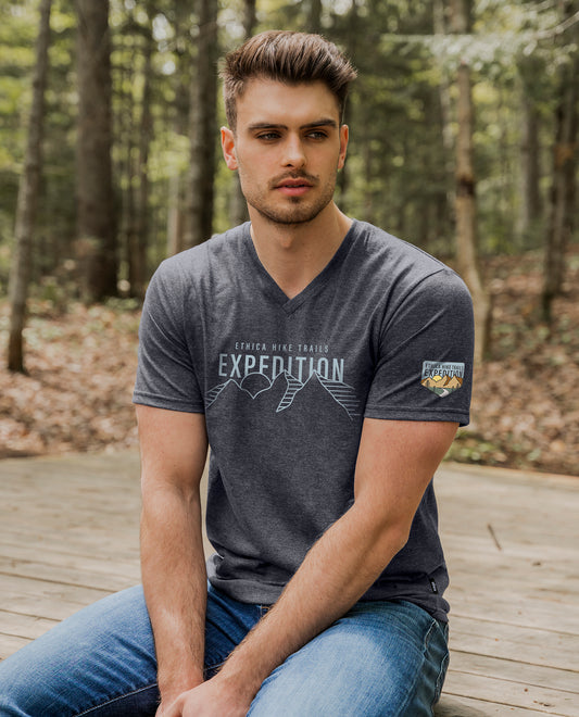 Unisex V-neck t-shirt - Made in Canada