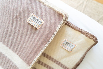 All-Canadian Striped Throw Blanket
