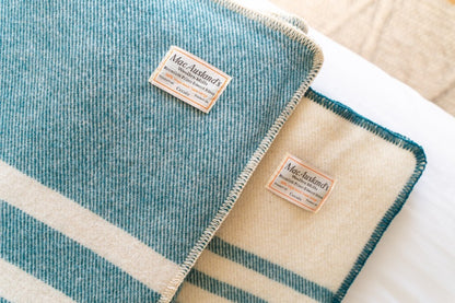 All-Canadian Striped Throw Blanket