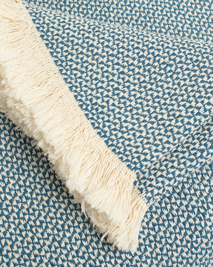 Stone Washed Cotton Throw Blanket