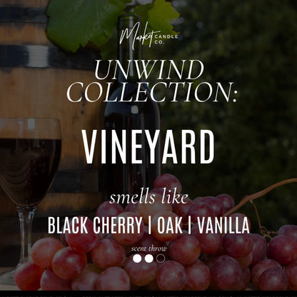 Brandable Hand-poured Candle - UNWIND COLLECTION